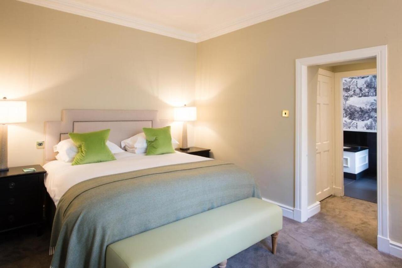 One Devonshire Gardens A Hotel Du Vin Glasgow Exteriér fotografie A bedroom at the hotel